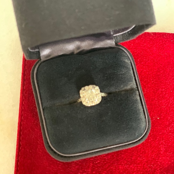 Amazing Emerald Cut 1.72 C ring appraised $29k - Picture 6 of 6